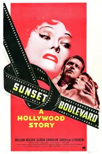 Holden Prints: SUNSET BOULEVARD, Gloria Swanson, William Holden, Nancy Olson, 1950