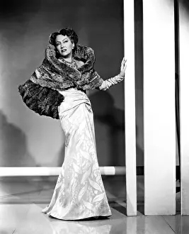 Edith Head Prints: SUNSET BOULEVARD, Gloria Swanson (in a gown by Edith Head), 1950