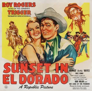 Hayes Prints: SUNSET IN EL DORADO, US poster art