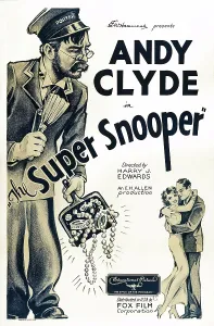 Andy Prints: THE SUPER SNOOPER, US poster art