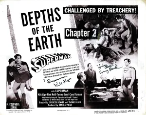 Kirk Prints: SUPERMAN, (Serial), Kirk Alyn, Chapter 2, Depths of the Earth, 1948