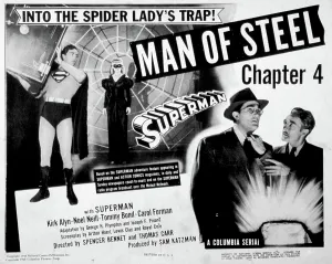 Science Fiction Prints: SUPERMAN, (Serial), Kirk Alyn, Chapter 4, Man Of Steel, 1948