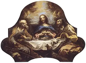 Sharing Prints: Supper at Emmaus, by Alessandro Magnasco known as Lissandrino