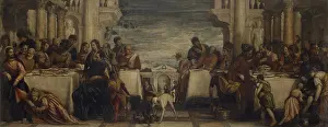 Renaissance Prints: Supper in the House of Simon, by Paolo Caliari known as Veronese