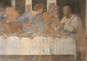 Plate Prints: The Last Supper, by Leonardo da Vinci