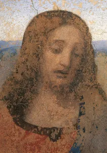 The Last Supper, by Leonardo da Vinci, 1495 - 1497 about, 15th Century, tempera and oil on two layers of plaster, cm 460 x 880 - Italy, Lombardy, Milan