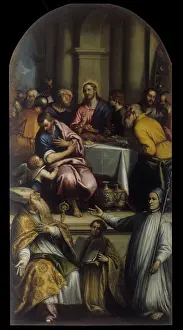 Holy Prints: The Last Supper with Saint Apollinaris and Holy Lorenzo Giustiniani