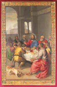Bread Prints: The Last Supper, by Tiziano Vecellio known as Titian