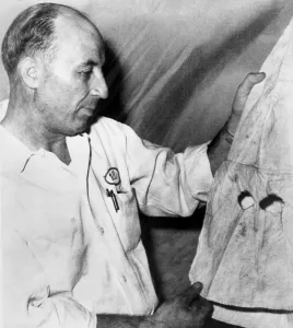 April Prints: Supreme Court Justice Hugo Black's KKK costume