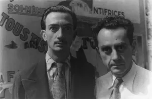 Salvador Prints: Surrealists artists Salvador Dali (1904-1989) and Man Ray (1890-1976)