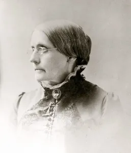 Susan B Prints: Susan B. Anthony (1820-1906), American women's rights pioneer in 1870s