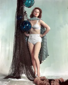 Bathing Suit Prints: Susan Hayward, 1940s