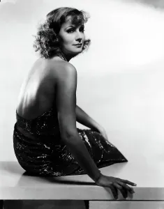 Bare Back Prints: SUSAN LENOX-HER FALL AND RISE, Greta Garbo, portrait by Clarence Sinclair Bull, 1931