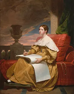 Sofa Prints: SUSAN WALKER MORSE (THE MUSE), by Samuel F