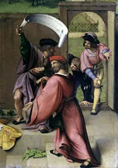 Supported Prints: Susanna and the Elders, by Lorenzo Lotto