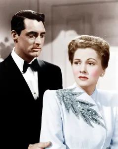 In5col Prints: SUSPICION, from left: Cary Grant, Joan Fontaine, 1941