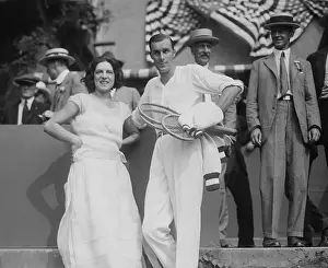 Tennis Prints: Suzanne Lenglen and Bill Tilden were the greatest tennis players of the 1920s