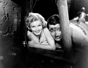 Bomb Shelter Prints: SUZY, from left, Jean Harlow, Cary Grant, 1936
