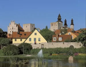 Sweden Prints: SWEDEN. GOTLAND. Visby. The city