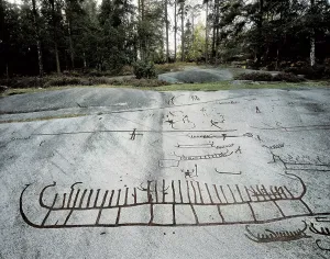 Sweden Prints: SWEDEN. Tanum. Petroglyphs of Tanum