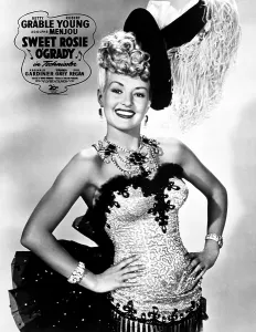 Images Dated 8th October 2015: SWEET ROSIE O'GRADY, Betty Grable