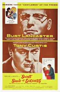 3hp Ec Prints: SWEET SMELL OF SUCCESS, US poster, Burt Lancaster, Tony Curtis, 1957, poster art