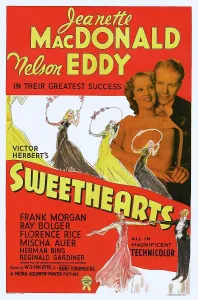 Jeanette Prints: SWEETHEARTS, US poster art, Jeannette MacDonald, Nelson Eddy, 1938