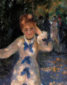 Swing Prints: The Swing, by Pierre-Auguste Renoir