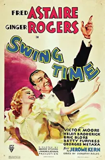 Images Dated 24th August 2006: SWING TIME, Ginger Rogers, Fred Astaire, 1936