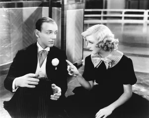 Images Dated 29th August 2013: SWING TIME, from left: Fred Astaire, Ginger Rogers, 1936