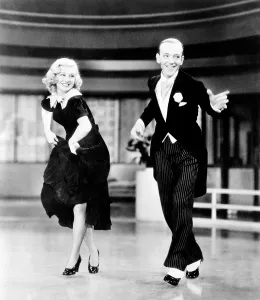 SWING TIME, from left: Ginger Rogers, Fred Astaire, 1936