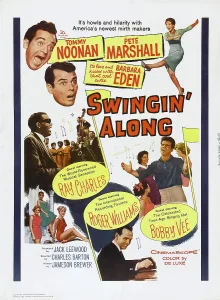 Tommy Prints: SWINGIN ALONG, US poster art, clockwise from top left: Tommy Noonan
