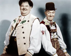 SWISS MISS, from left: Oliver Hardy, Stan Laurel [aka Laurel & Hardy], 1938