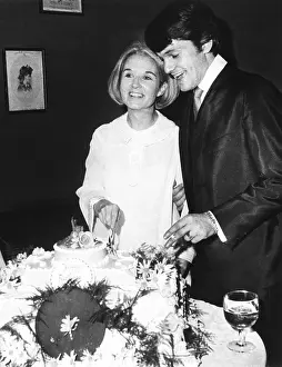 Nightclub Prints: Sybil Burton and her husband, Jordan Christopher