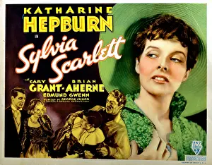 Cross Dressing Prints: SYLVIA SCARLETT, large figure: Katharine Hepburn