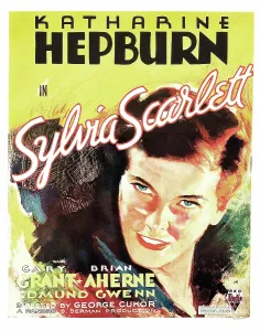 SYLVIA SCARLETT, US poster art, Katharine Hepburn, 1935