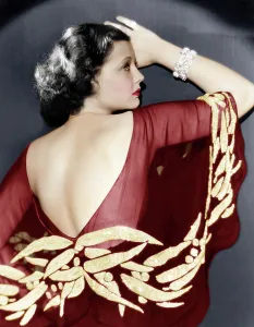 Red Lipstick Prints: Sylvia Sidney, ca. 1930s