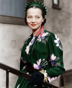 Tropical Print Prints: Sylvia Sidney, ca. 1930s