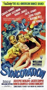 Benny Prints: SYNCOPATION, US poster, left from bottom: Alvino Rey