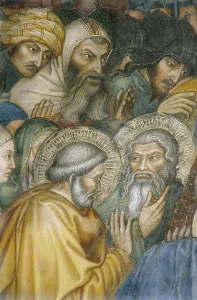 Tuscans Prints: TADDEO di BARTOLO (1362-1422). The Funeral of the Virgin