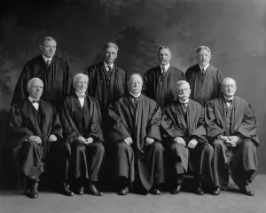 Legal Prints: Taft Court. United States Supreme Court group portrait