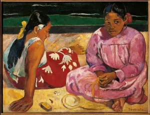 1891 Prints: Tahitian Women, by Paul Gauguin