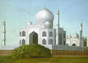 Folk Art Prints: The Taj Mahal, by Erastus Salisbury Field
