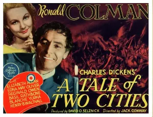 3hp Ec Prints: A TALE OF TWO CITIES, US lobbycard, from left: Elizabeth Allen, Ronald Colman, 1935