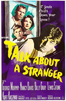 Murphy Prints: TALK ABOUT A STRANGER, US poster