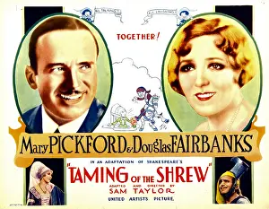 2009 Prints: THE TAMING OF THE SHREW, top from left: Douglas Fairbanks