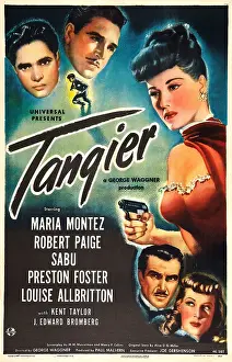 Louise Prints: TANGIER, US poster, left from top: Sabu