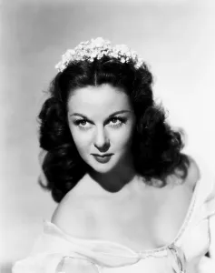 Flowers In Hair Prints: TAP ROOTS, Susan Hayward, 1948