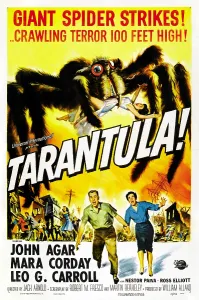 Terror Prints: TARANTULA, U.S. poster art, John Agar, Mara Corday, 1955
