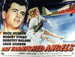 Films By Douglas Sirk Prints: THE TARNISHED ANGELS, from left: Rock Hudson, Dorothy Malone, 1958